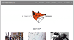 Desktop Screenshot of humanistispeksi.fi